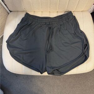 Women’s SHEIN Dark Gray Soft Shorts